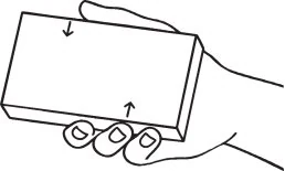 A hand holding a rectangular object

AI-generated content may be incorrect.