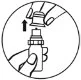 A close-up of a hand holding a bottle
Description automatically generated