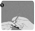 A close-up of a hand holding a needle

Description automatically generated