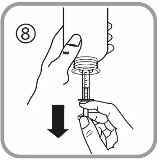A close-up of a syringe being filled with liquid
Description automatically generated