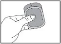 A hand holding a cell phone
Description automatically generated