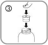 A diagram of a bottle opening
Description automatically generated