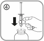 A hand holding a syringe
Description automatically generated